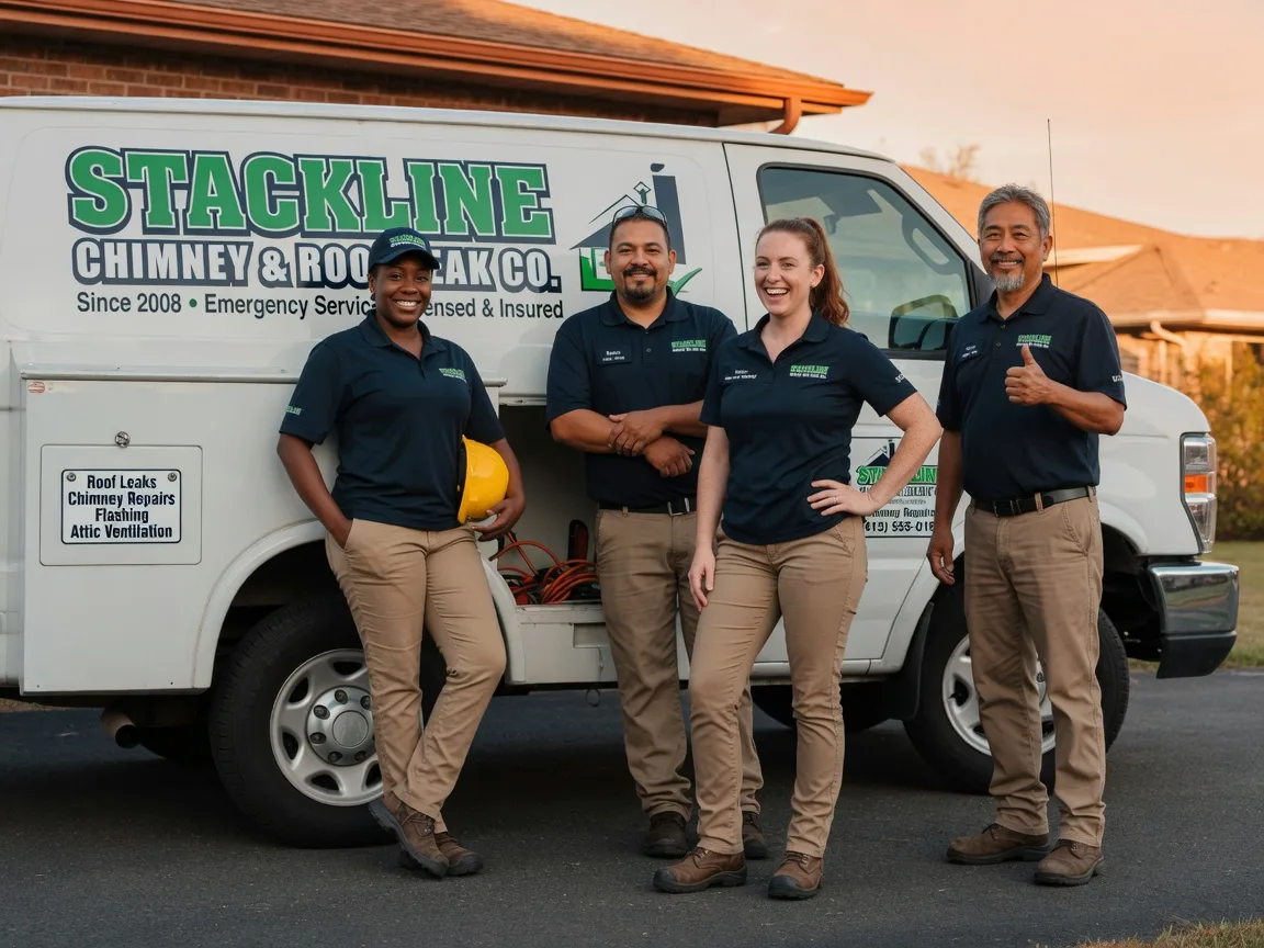 Chimney flashing repair company in Tuckerman, AR